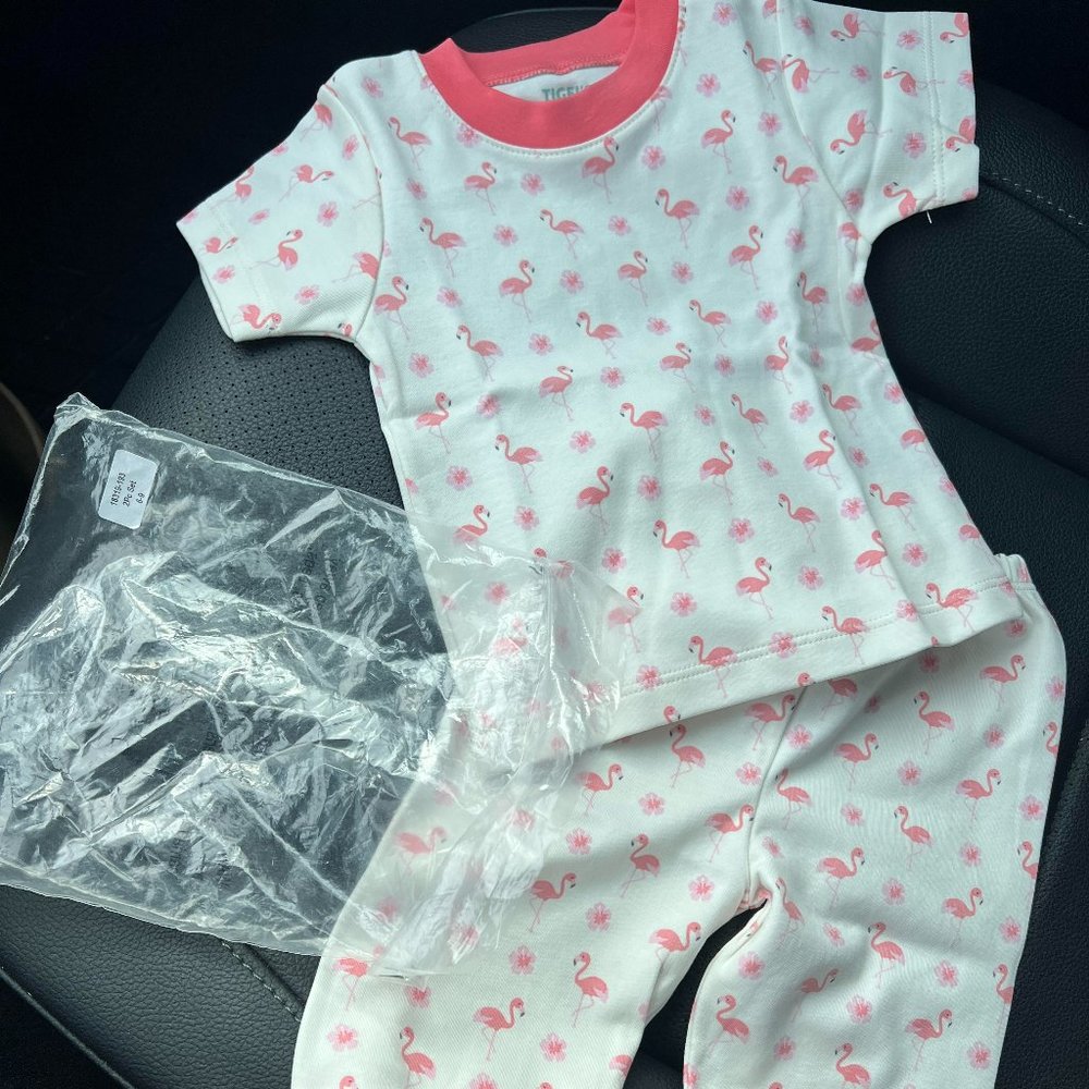 Tigel's | Short Sleeve/pant PJ Set Size 6-9M NWT